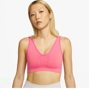 Nike Yoga Dri -Fit Indy Seamless Sports Bra Size small